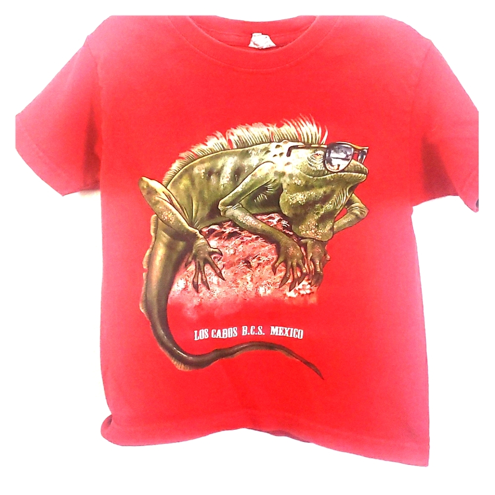 Boys lizard shirt